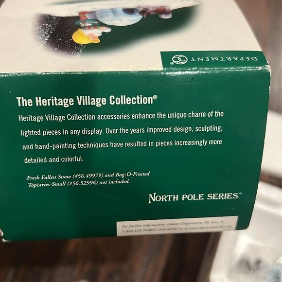 DEPT 56 AN IGLOO FOR SNOWBALL 56878 NORTH POLE SNOW VILLAGE new in box - Picture 4 of 7